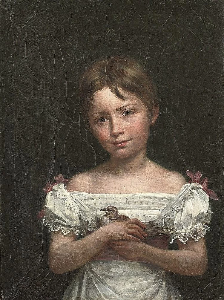 Ragazza con colomba